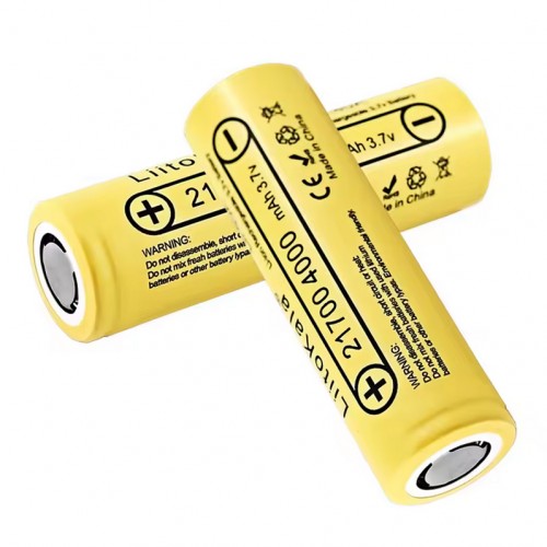 Аккумулятор 21700, LiitoKala Lii-40A, 4000mAh, без защиты ОРИГИНАЛ
