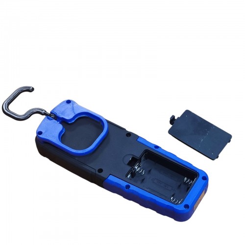 Фонарик ручной BL 205 COB на батарейках Синий