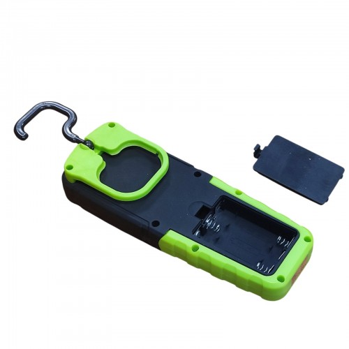 Фонарик ручной BL 205 COB на батарейках Зелёный