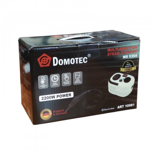 Пароочиститель Domotec MS-5354 Steam Cleaner бытовой 2200Вт