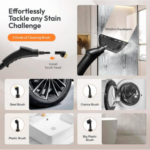 Пароочиститель Domotec MS-5354 Steam Cleaner бытовой 2200Вт