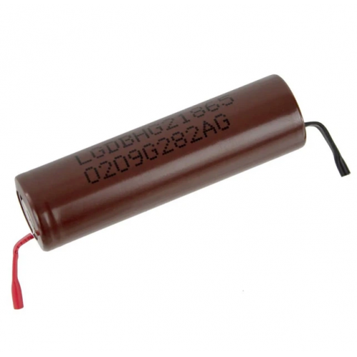 Аккумулятор LG 18650 2000mAh для пайки (9421)