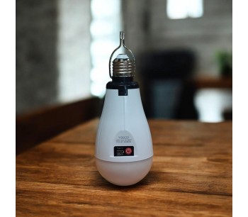 Светодиодная лампочка с аккумулятором автономная аварийная лампа 20W E27 3 режима свечения Y6920 с Type C