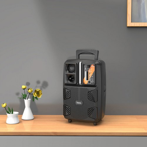 Портативная беспроводная Bluetooth колонка HOCO BS37 Dancer Outdoor акустическая система с микрофоном