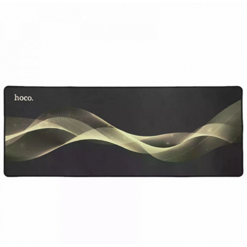 Коврик компьютерный HOCO GM22 Aurora текстиль 800 х 300 мм Черный