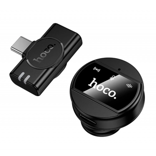 Беспроводной петличный микрофон HOCO L21 2.4G с разъёмом Type-C