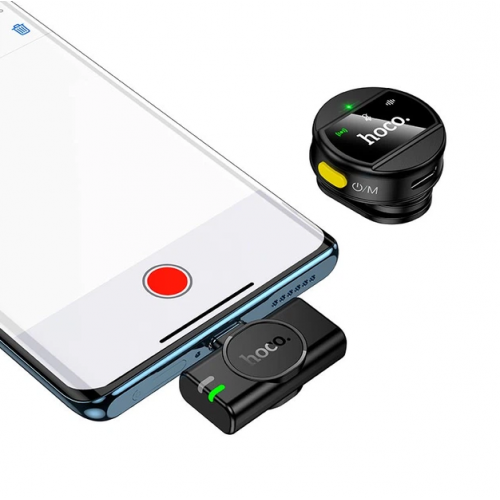 Беспроводной петличный микрофон HOCO L21 2.4G с разъёмом Type-C