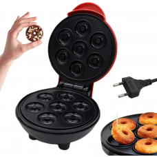 Аппарат для приготовления пончиков 7шт, 1000Вт / Машинка для выпечки пончиков / Донат мейкер