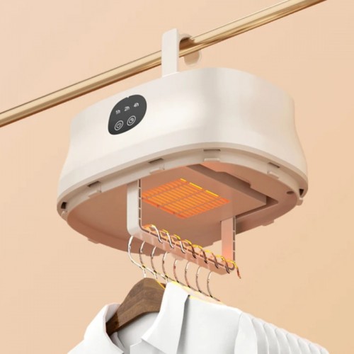 Портативная электросушилка для одежды с чехлом Portable Drying Machine SH-005 / Подвесная сушилка для белья с таймером