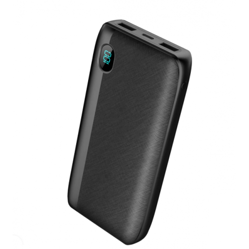 Внешний аккумулятор Power bank BIX BXPB23 20000mAh PD22,2W+QC3.0 батарея быстрая зарядка Черный