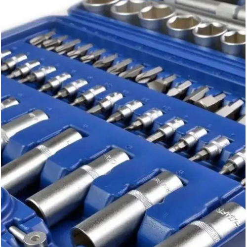 Набор инструментов на 108 предметов в пластиковом кейсе UKC Tools PCS-108 Синий