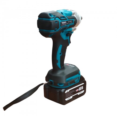 Гайковерт аккумуляторный безщеточный 2 АКБ (48V, 4AH) + набор инструментов в кейсе