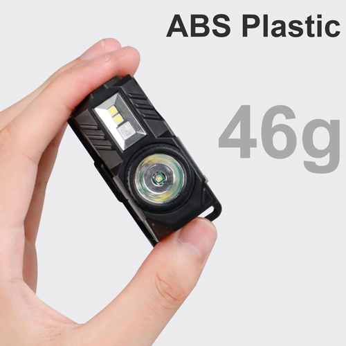 Фонарь налобный аккумуляторный T131-XPE+3SMD (Red+Green+Blue+UV), ЗУ Type C, с датчиком движения фонарик