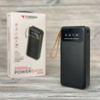 Внешний аккумулятор Power bank TORIMA TRM-1021 20000 Mah батарея зарядка Черный