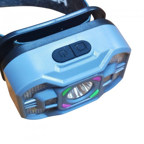 Аккумуляторный налобный фонарь с датчиком движения T157 (есть красный свет)