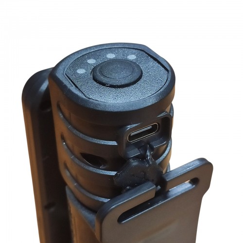 Аккумуляторный складной налобный фонарь AR-704 (есть красный свет) фонарик