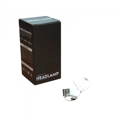 Аккумуляторный складной налобный фонарь AR-704 (есть красный свет) фонарик