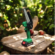 Пила аккумуляторная Бесщеточная MINI VOLLYX 2in1 2 АКБ 2 шины ( 6+4 дюйма) 2 цепи