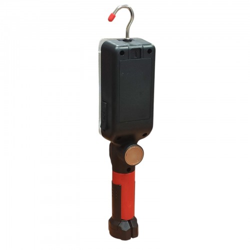 Фонарь аккумуляторный X-Balog BL-8859-B COB с магнитом и крючком для подвешивания 2 АКБ 18650