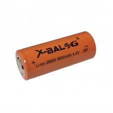 Батарея акумуляторная для фонарей X-Balog 26650 Li-Ion 4,2V