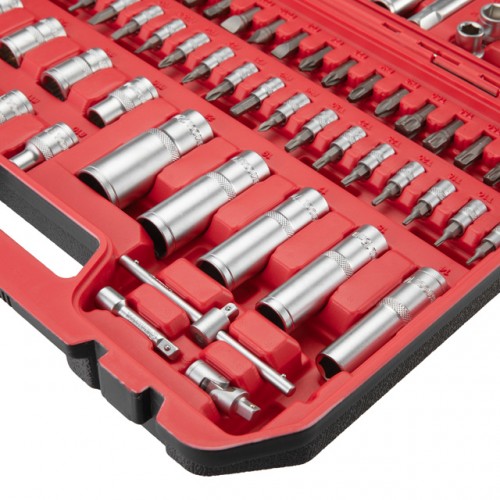 Набор инструментов 1/2" & 1/4" 110 ед. INTERTOOL ET-9108