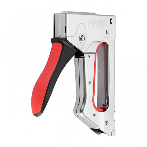 Степлер строительный под скобу 11,3×0,7×4-10 мм, металлический корпус, STORM INTERTOOL RT-0121