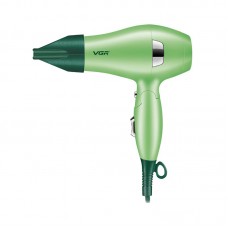 Фен складной VGR V-432 3 уровня обдува, низкий уровень шума, 1000 Вт Зелёный
