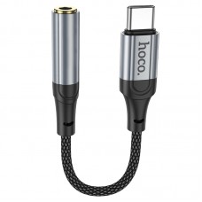Адаптер HOCO LS36 переходник Type C to 3.5mm, длина кабеля 12 см