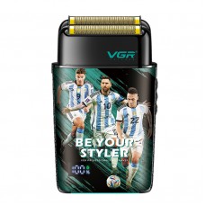 Электробритва VGR V-309 шейвер, двойное лезвие, 6500-7500 RPM, LED Display