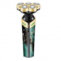 Электробритва VGR V-330 с 5-ю плавающими роторными головками, водонепроницаемая