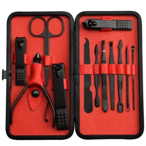 Маникюрный набор для маникюра и педикюра Manicure Suit 12 в 1 в пенале