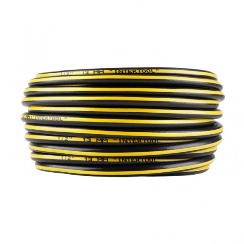 Шланг для воды 4-х слойный 1/2", 30м, армированный, PVC INTERTOOL GE-4105