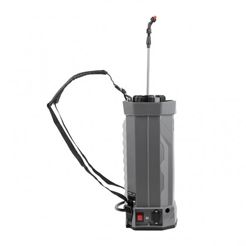 Опрыскиватель аккумуляторный ранцевой 16 л, 3.1 л/мин, батарея 12 В/8 Аг INTERTOOL DT-9016