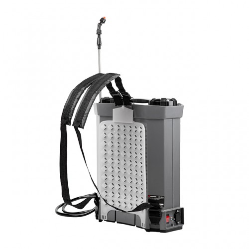 Опрыскиватель аккумуляторный ранцевой 16 л, 3.1 л/мин, батарея 12 В/8 Аг INTERTOOL DT-9016