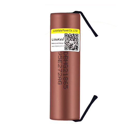 Аккумулятор высокоточный 18650, LiitoKala HG2-N, 3000mah, с контактами под пайку, ОРИГИНАЛ
