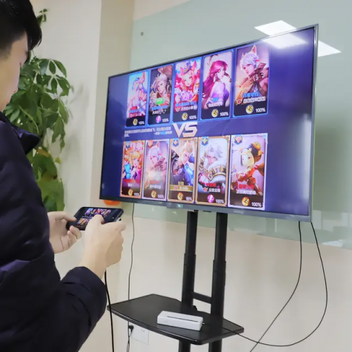 Кабель-адаптер HOCO UA14 USB - Lightning - HDMI, 2 м, 1080P HD