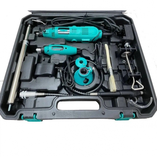 Шлифовальная мини-машинка (гравер) с регулируемой скоростью, набор 350 предметов Domotec 10360