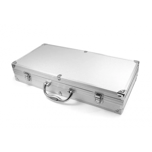 Набор для гриля, мангала, барбекю в металлическом кейсе (10 предметов) 43х21х8см, Tools Set