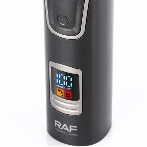 Аккумуляторная электробритва 3в1, 5 Вт, 600 мАч, RAF R.11203 / Беспроводной триммер с дисплеем