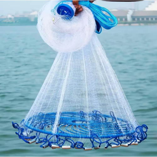 Кастинговая сетка для рыбака, Нейлоновая леска, балансировочные грузила