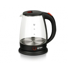 Электрочайник стеклянный 2л, 2400Вт, Bitek BT-3113 / Электрический кухонный чайник