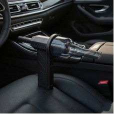 Воздуходувка Violent Fan аккумуляторная ручная мини ветродуйка для авто с подсветкой Jet Fan Черный