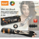 Фен щетка для волос RAF R598, 2 режима, 1000 Вт, Черный