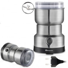 Кофемолка электрическая Domotec MS-7113, 400 Вт, 85 г, нержавеющая сталь, для кофе, орехов