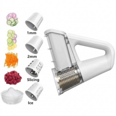 Аккумуляторный электрический измельчитель M-708 кухонный комбайн для овощей и фруктов Белый