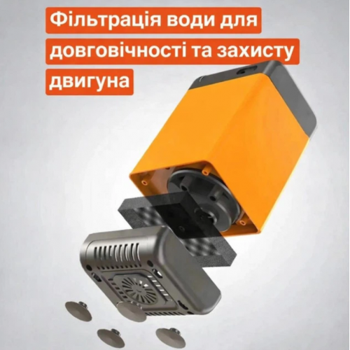 Портативный душ с аккумулятором 4000 мАч, SHOWER-7200T / Мобильный душ для кемпинга