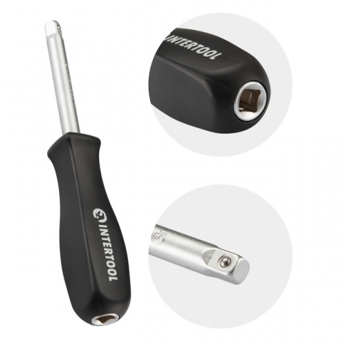 Набор инструментов 1/4" 48ед INTERTOOL ET-9048 В кейсе