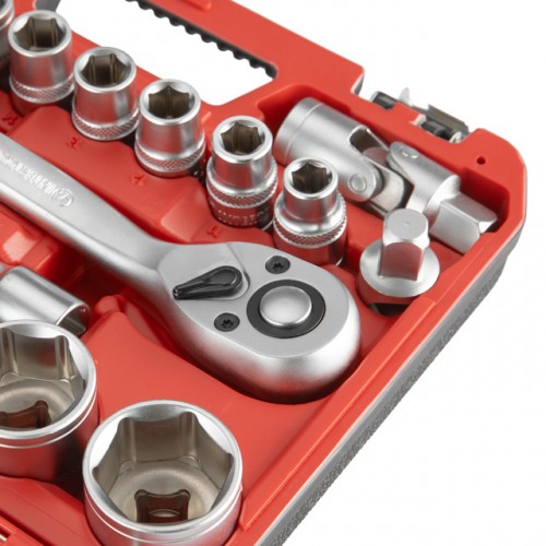 Набор инструментов 1/2" 21од INTERTOOL ET-9021 в кейсе