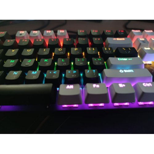 Проводная клавиатура от USB, с RGB подсветкой, XSTRIKE X-1010 / Механическая клавиатура для компьютера
