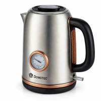 Электрический чайник Domotec MS-7849, нержавеющая сталь, 1,7 л, 2200 Вт.